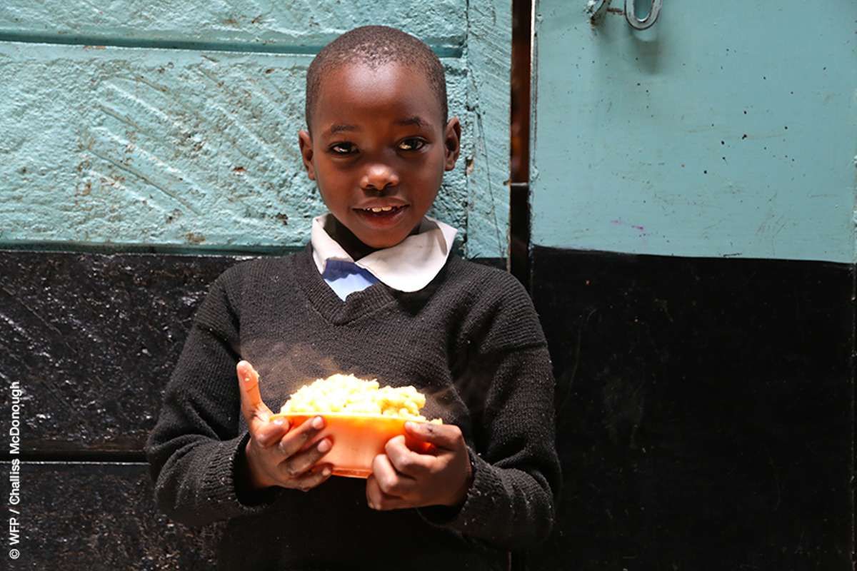 Partagez un repas avec les étudiants kényans !