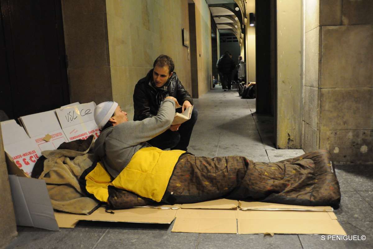 335 duvets pour des personnes sans-abri en France !