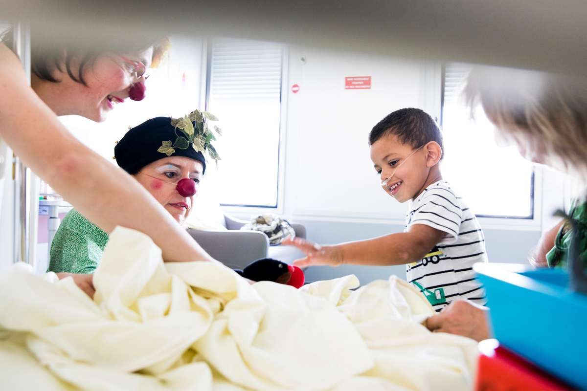 Offrons des spectacles de clowns à 500 enfants hospitalisés !
