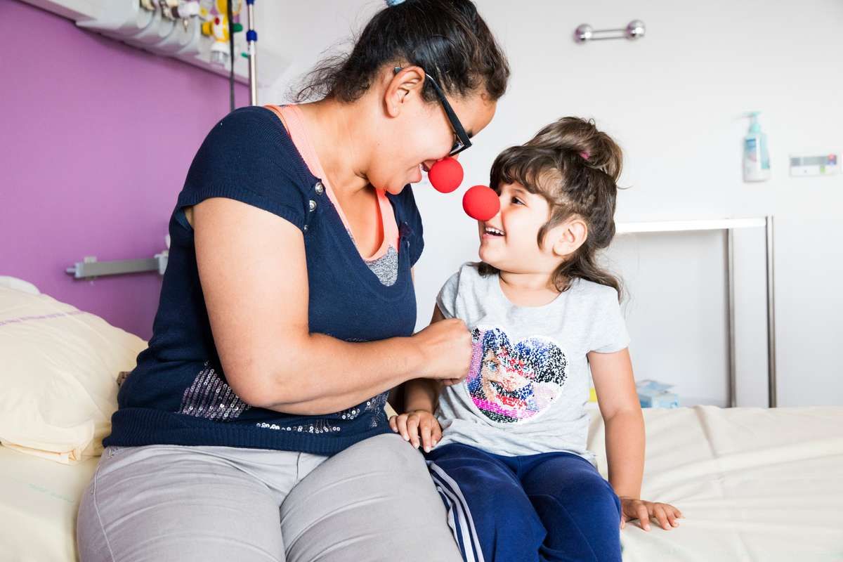 Permettons à 200 enfants hospitalisés et parents-aidants de partager des moments de bonheur grâce aux clowns !