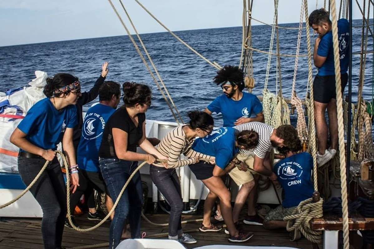 2 mois de navigation pour le Kraken, un navire aux missions écologiques !